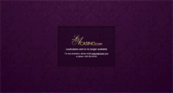 Desktop Screenshot of lesacasino.com